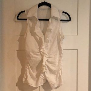 New York & company sleeveless blouse